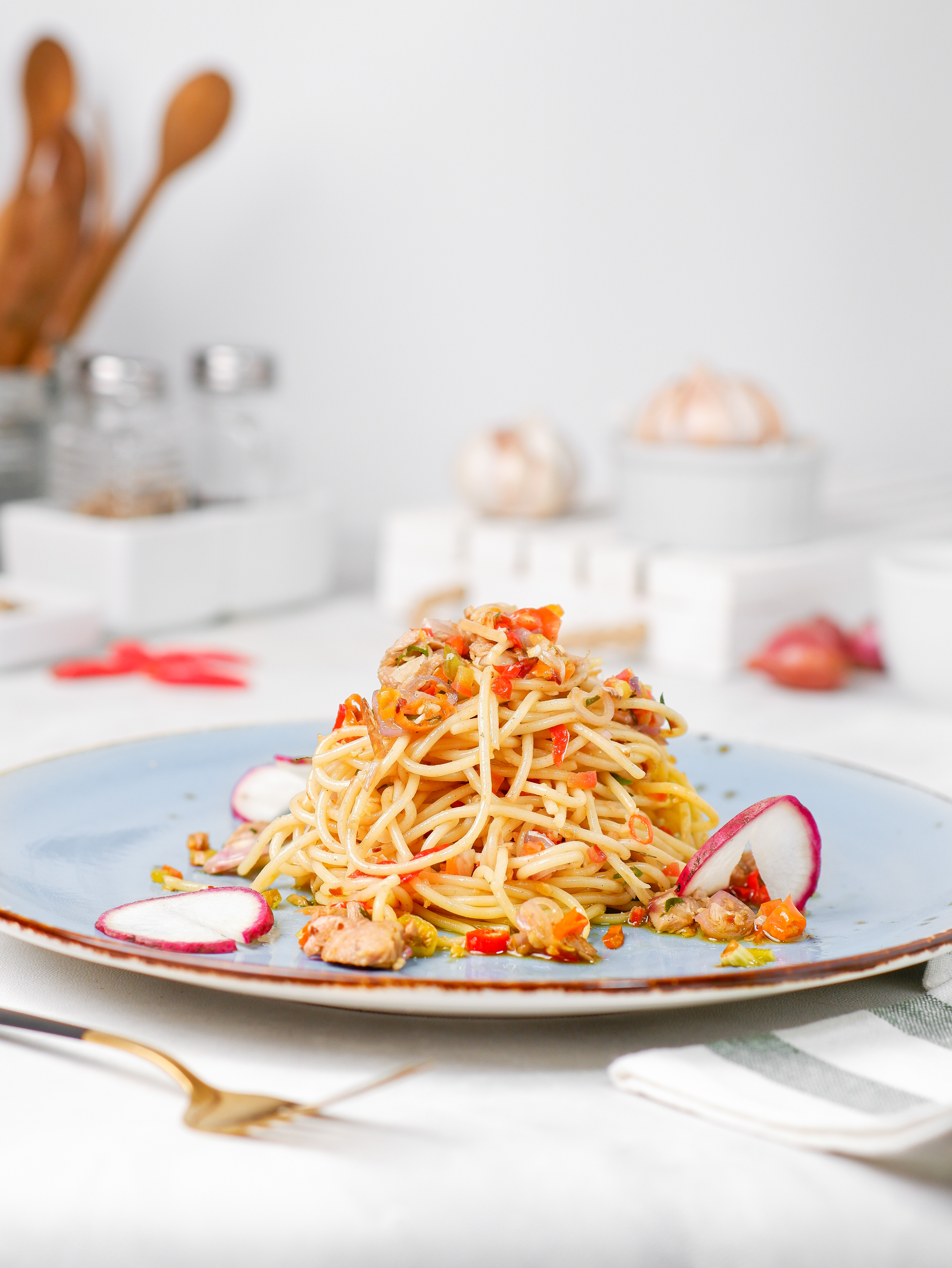 Duck Aglio Honje Sambal Matah